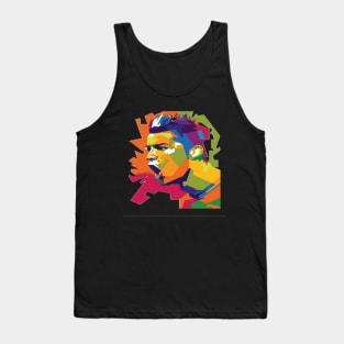 Cristiano Ronaldo pop potrait Tank Top